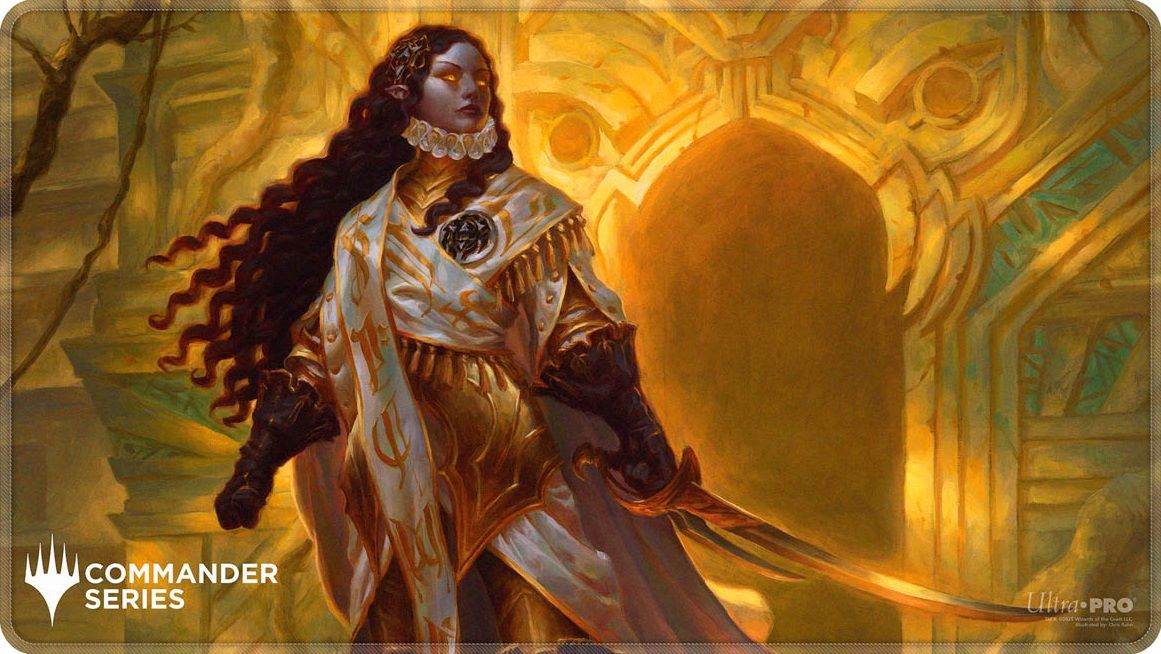 Commander Series 8: Stitched Playmat - Elenda, The Dusk Rose