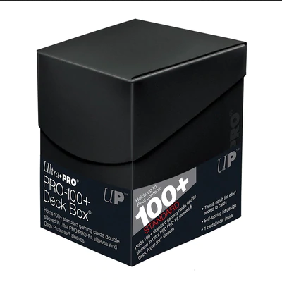 Ultra Pro Eclipse: PRO 100+ Deck Box - Jet Black