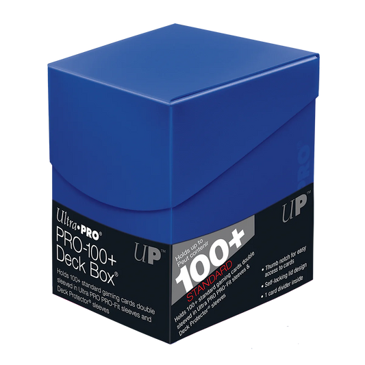 Ultra Pro Eclipse: PRO 100+ Deck Box - Pacific Blue