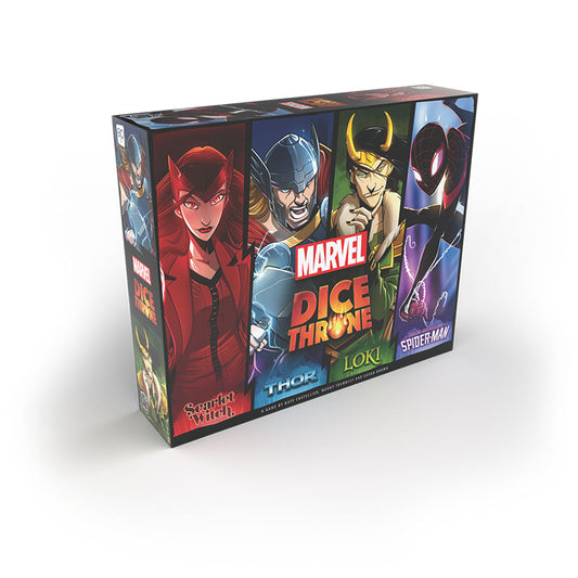 Dice Throne: Marvel - Scarlet Witch v Thor v Loki v Spider-Man