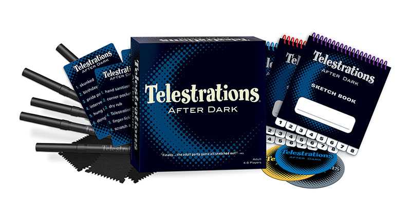 Telestrations®: 8 Player After Dark