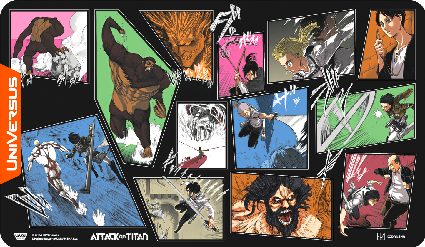 Attack On Titan Origins Of Power: The Second Act Playmat