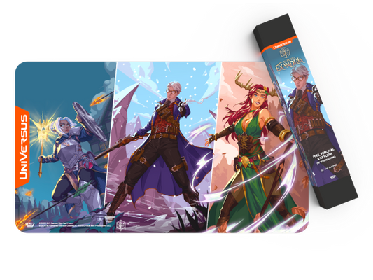 Critical Role Heroes Of Exandria: Playmat - Pike, Percival, Keyleth