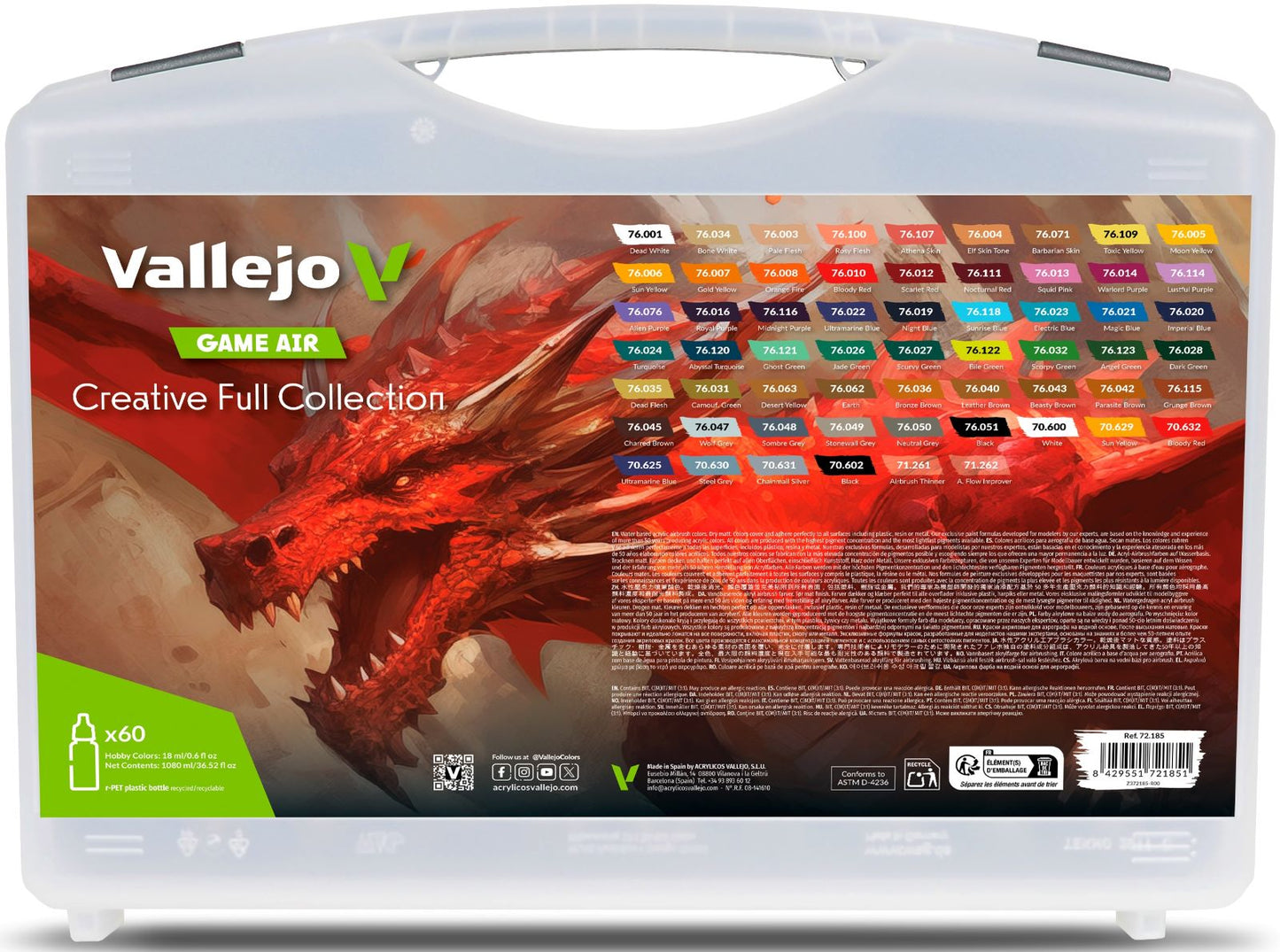 Vallejo: Game Air Creative Full Collection
