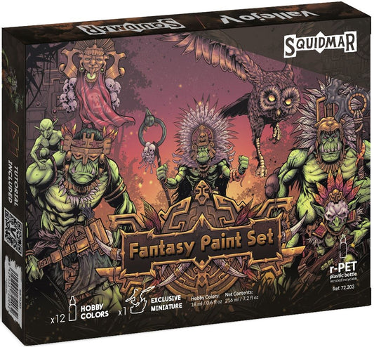 Vallejo: Fantasy Paint Set By Squidmar Miniatures