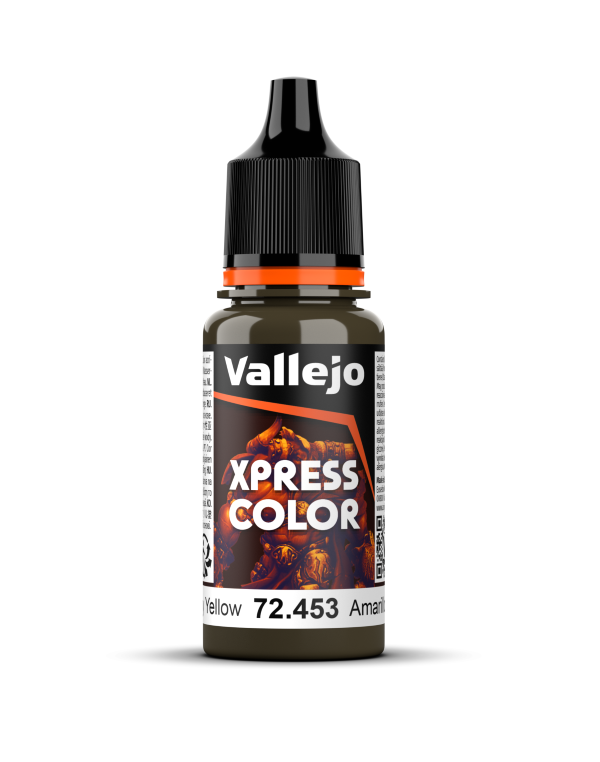 Vallejo Xpress Color: Military Yellow 18ml