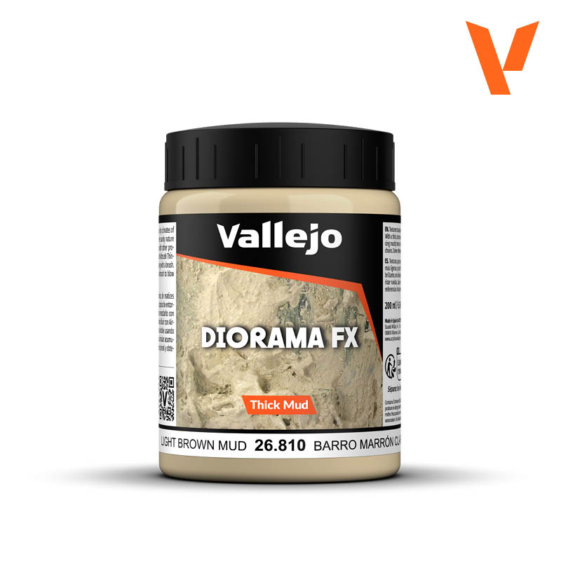 Vallejo Diorama FX: Light Brown Mud