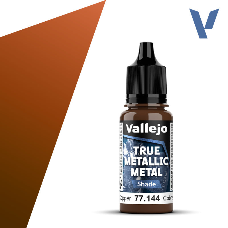 Vallejo: True Metallic Metal Paint - Ancient Copper Shade