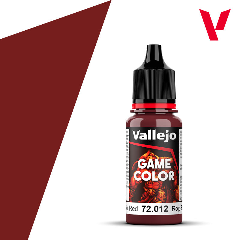 Vallejo Game Color: Scarlet Red 18ml