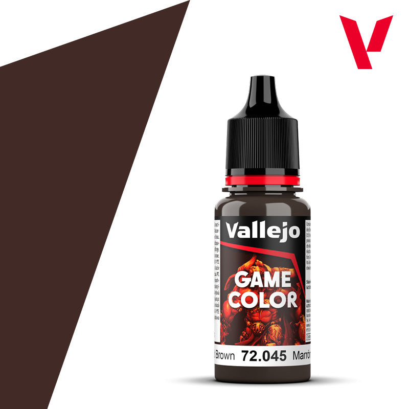 Vallejo Game Color: Charred Brown 18ml