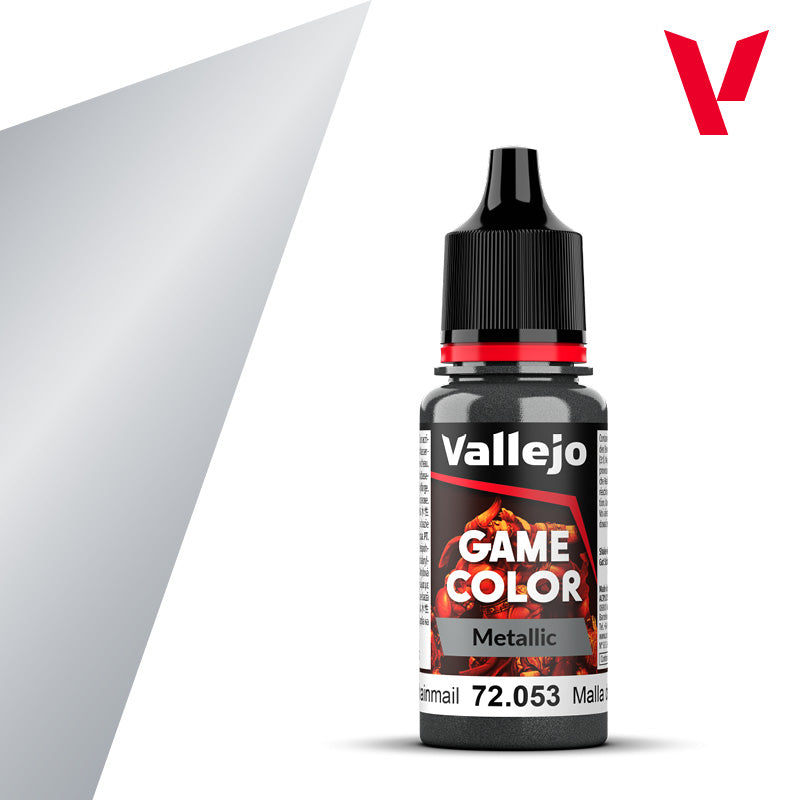 Vallejo Game Color Metallic: Chainmail 18ml