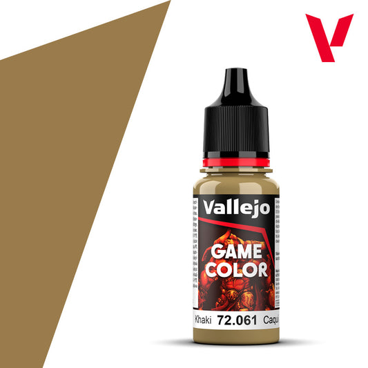 Vallejo Game Color: Khaki 18ml