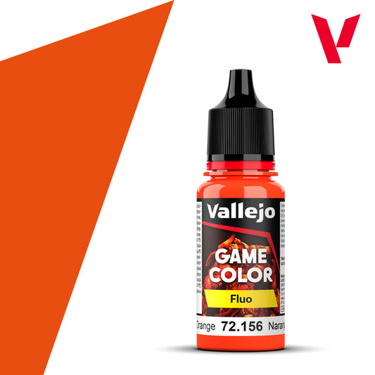 Vallejo Game Color Fluo: Fluorescent Orange 18ml