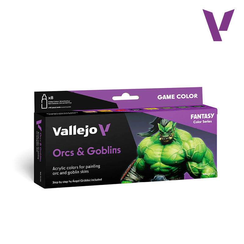 Vallejo: Orcs & Goblins Paint Set