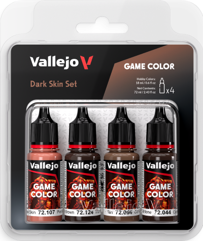 Vallejo: Game Color Set Dark Skin