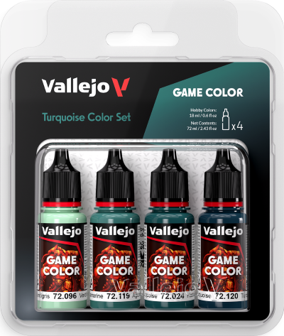 Vallejo: Game Color Set Turquoise