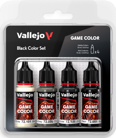 Vallejo: Game Color Set Black