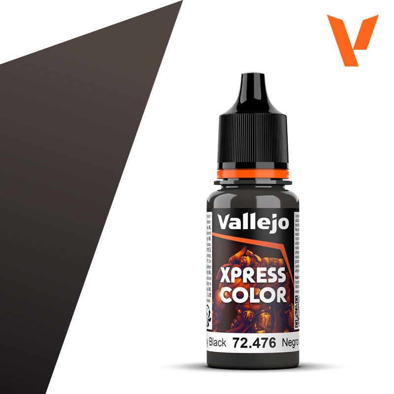 Vallejo Xpress Color: Greasy Black 18ml