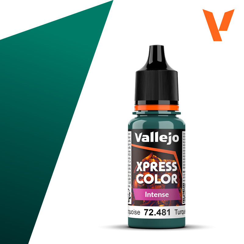 Vallejo Xpress Color Intense: Heretic Turquoise 18ml