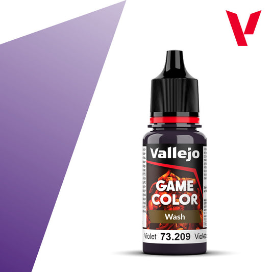 Vallejo Game Color Wash: Violet 18ml