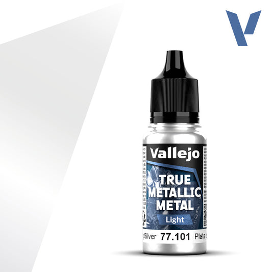 Vallejo: True Metallic Metal Paint - Sterling Silver Light