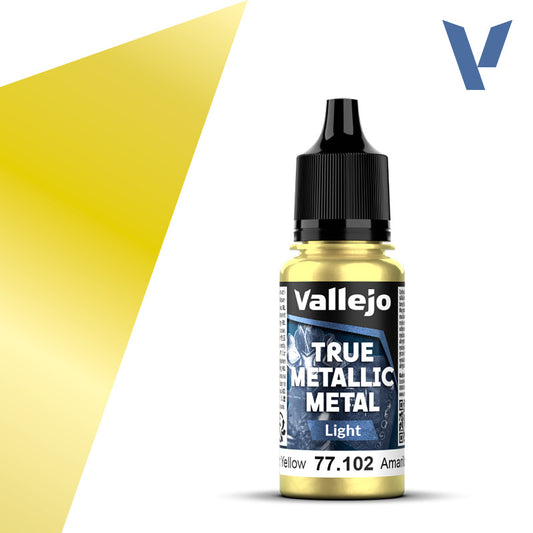 Vallejo: True Metallic Metal Paint - Radiant Yellow Light