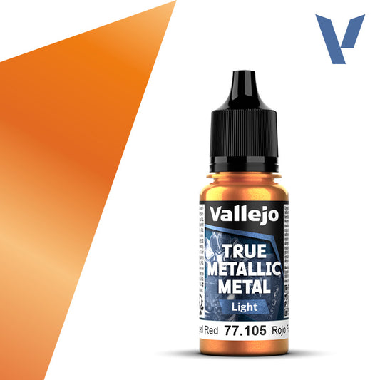 Vallejo: True Metallic Metal Paint - Forged Red Light
