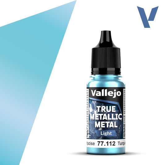 Vallejo: True Metallic Metal Paint - Hydra Turquoise Light