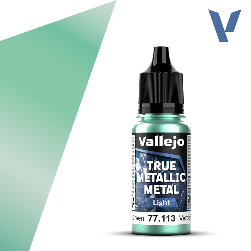 Vallejo: True Metallic Metal Paint - Beetle Green Light