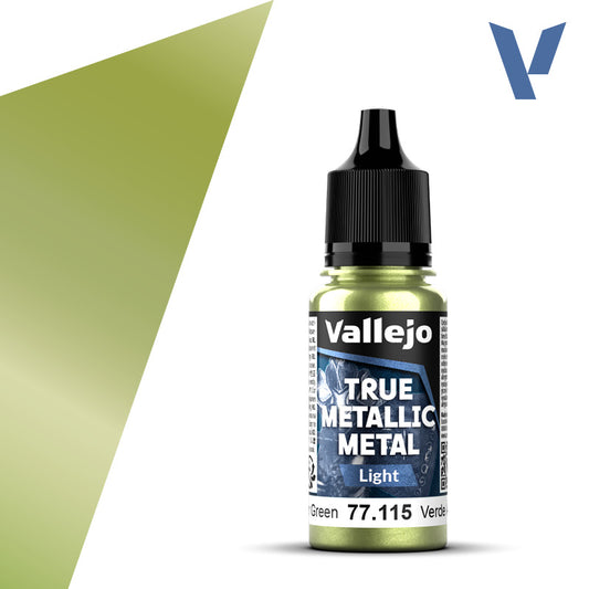 Vallejo: True Metallic Metal Paint - Amber Green Light