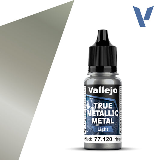 Vallejo: True Metallic Metal Paint - Obsidian Black