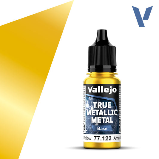 Vallejo: True Metallic Metal Paint - Radiant Yellow Base