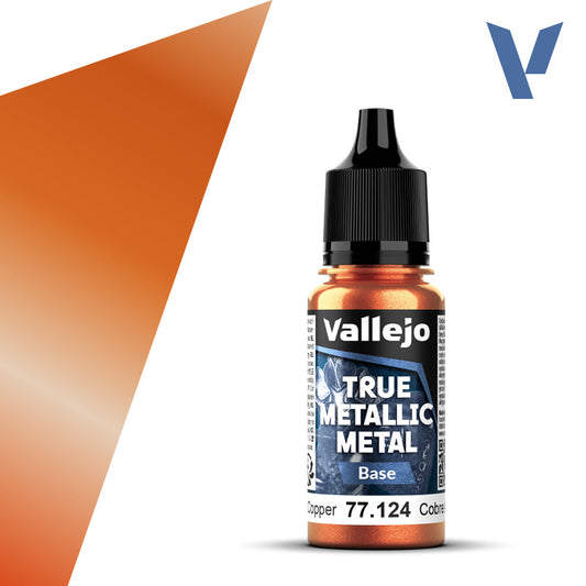 Vallejo: True Metallic Metal Paint - Ancient Copper Base