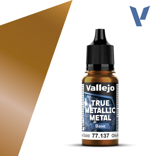 Vallejo: True Metallic Metal Paint - Arcane Gold Base