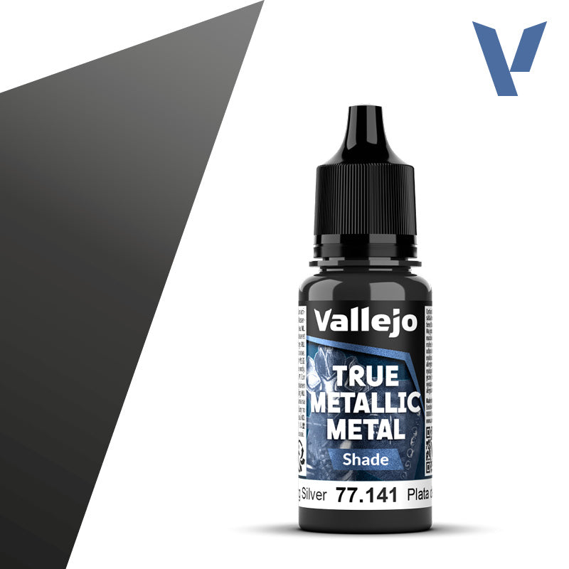 Vallejo: True Metallic Metal Paint - Sterling Silver Shade