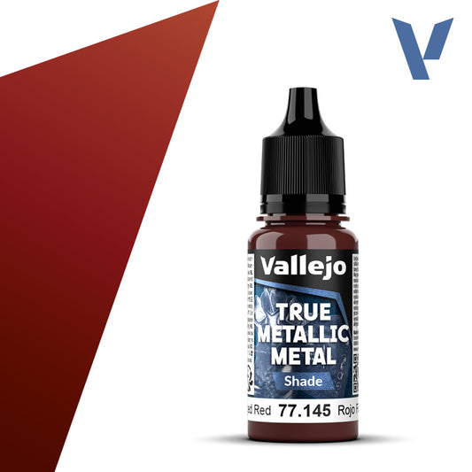 Vallejo: True Metallic Metal Paint - Forged Red Shade