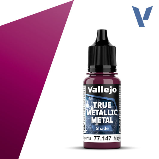 Vallejo: True Metallic Metal Paint - Crimson Magenta Shade