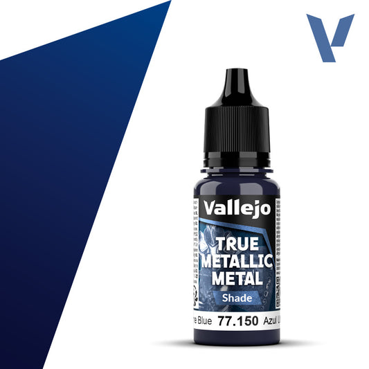 Vallejo: True Metallic Metal Paint - Ultramarine Blue Shade