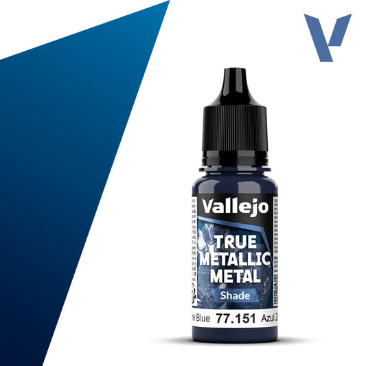 Vallejo: True Metallic Metal Paint - Sapphire Blue Shade
