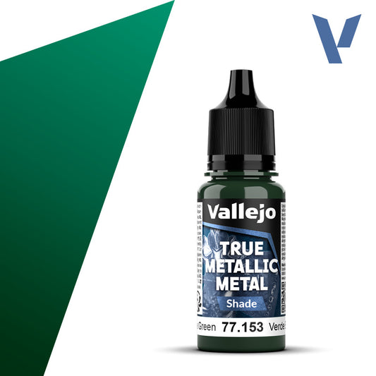 Vallejo: True Metallic Metal Paint - Beetle Green Shade