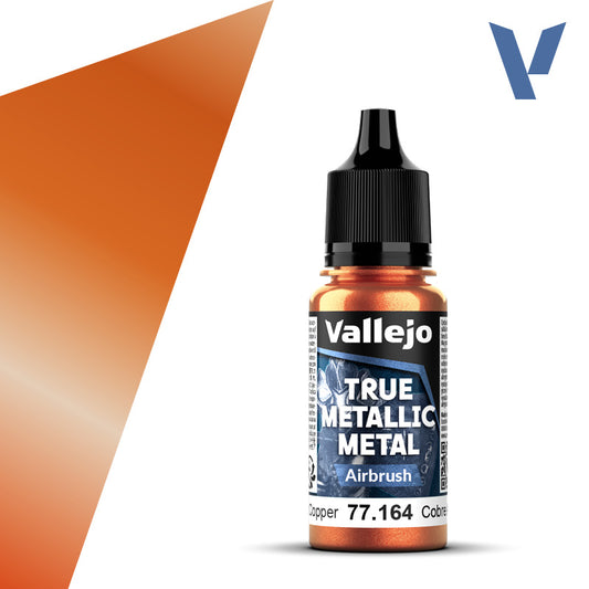 Vallejo: True Metallic Metal Paint - Ancient Copper Airbrush