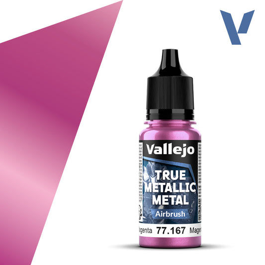 Vallejo: True Metallic Metal Paint - Crimson Magenta Airbrush
