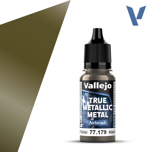 Vallejo: True Metallic Metal Paint - Aged Metal Airbrush