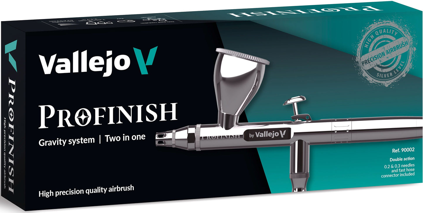 Vallejo: Profinish 2 In 1 Professional Airbrush