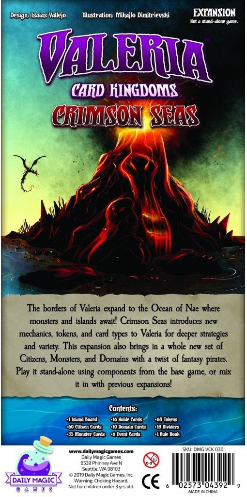 Valeria: Card Kingdoms - Crimson Seas 2nd Edition