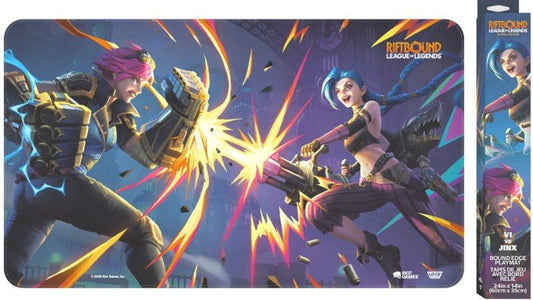 Riftbound: Playmat - League of Legends TCG: Vendetta: Vi Vs Jinx