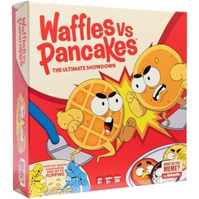 Waffles Vs Pancakes