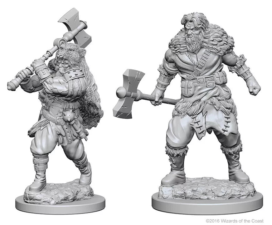 Dungeons & Dragons Nolzurs Miniatures: Wave 1 - Human Male Barbarian
