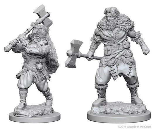 Dungeons & Dragons Nolzurs Miniatures: Wave 1 - Human Male Barbarian