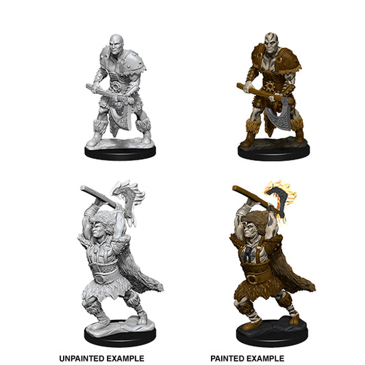 Dungeons & Dragons Nolzurs Miniatures: Wave 10 - Male Goliath Barbarian